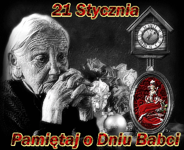 Smutna babci, ponieważ nikt nie pamięta o jej święcie